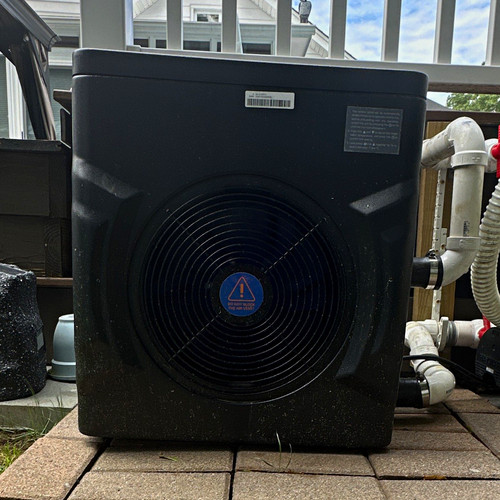 Turbro electric pool heat pump - pool,